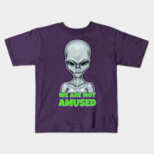 Unamused Alien Kids T-Shirt